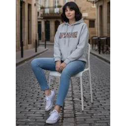 STARFOX Women Hooded Typography Print Sweatshirt-picture-12