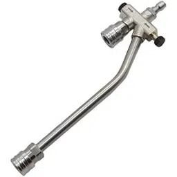 Starq Dual Lance Pressure Washer Wand For Foam Cannon, Stainless Steel With 1/4 Quick Male Connect - DV500 - Easy Switch Betweem Foam Lance and Nozzle - For Car, Bike Floor, Roof Cleaning-picture-28