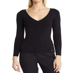 Stars and You Women Solid Cotton Ribbed Top-picture-21