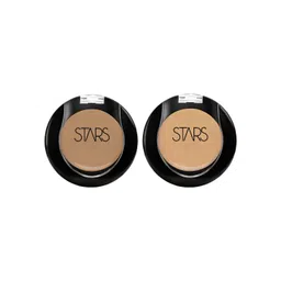 Stars Cosmetics Face Makeup Cream Concealer Set of 2  -10gm each-Dark-Medium-picture-30