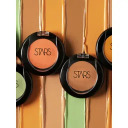 Stars Cosmetics Set of 2 Face Makeup Cream Concealer - Light & Medium-picture-17