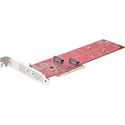 StarTech.com Dual M.2 PCIe SSD Adapter Card, PCIe x8 / x16 to Dual NVMe or AHCI M.2 SSDs, PCI Express 4.0, 7.8GBps/Drive, Bifurcation Required - Windows/Linux Compatible (DUAL-M2-PCIE-CARD-B)-image-38