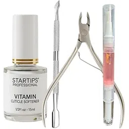 STARTIPS Cuticle Remover Gel Kit. Removes Dead & Overgrown Cuticles/Skin from Cuticle Area. Works Instantly, no more painful cuticle pushing. Professional Formula for great Manicures & Pedicures - 15ml-picture-43