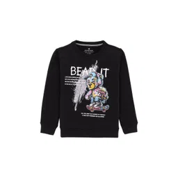Status Quo Boys Graphic Printed Full Sleeve Pullover Sweatshirt-picture-33
