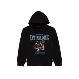 Status Quo Boys Graphic Printed Hooded Cotton Sweatshirt-picture-58