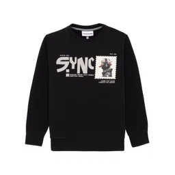 Status Quo Boys Graphic Printed Round Neck Long Sleeves Pullover Casual Sweatshirt-picture-28