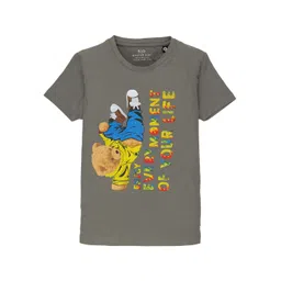 Status Quo Boys Printed Round Neck Short Sleeves Cotton T-shirt-picture-42