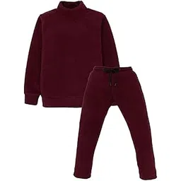 status quo Boys Solid High Neck Tracksuit-picture-12