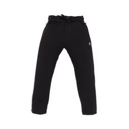 Status Quo Boys Solid Regular Fit Track Pants image 1