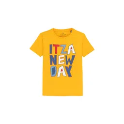 Status Quo Boys Typography Printed Cotton T-shirt-picture-22