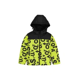 Status Quo Boys Typography Printed Hooded Padded Jacket-picture-30