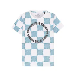 Status Quo Boys Typography Printed Round Neck Cotton T-shirt-picture-23