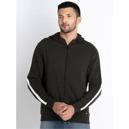 Status Quo Front Open Cotton Hooded Sweatshirt-picture-34