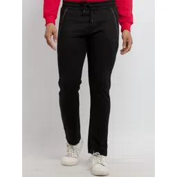 Status Quo Men Black Solid Regular Fit Track pants-picture-24