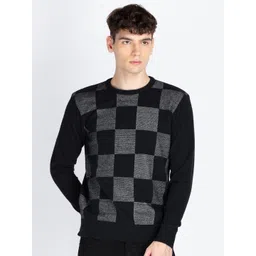 Status Quo Men Colourblocked Pullover-picture-41