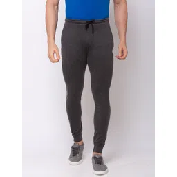 Status Quo Men Grey Solid Cotton Joggers-picture-24