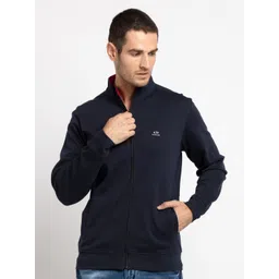 Status Quo Men Navy Blue Cotton Sweatshirt-picture-40