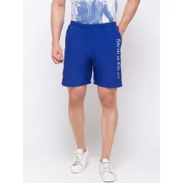 Status Quo Men Printed Regular Fit Sports Shorts-picture-23