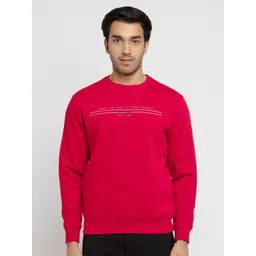 Status Quo Men Red Printed Sweatshirt-picture-13