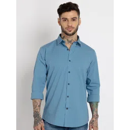 Status Quo Men Slim Fit Cotton Casual Shirt-picture-33