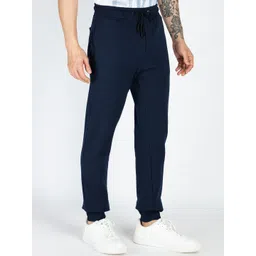 Status Quo Men Solid Regular Fit Cotton Joggers image 2
