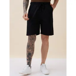 Status Quo Men Solid Regular Fit Shorts-picture-23