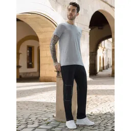 Status Quo Men Solid Track Pants-picture-16