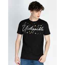 Status Quo Men Typography Printed Round Neck Cotton T-shirt-picture-36