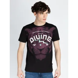 Status Quo Men Typography Printed Round Neck Cotton T-shirt-picture-31