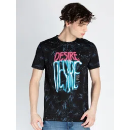 Status Quo Men Typography Printed Round Neck Pure Cotton T-shirt-picture-41