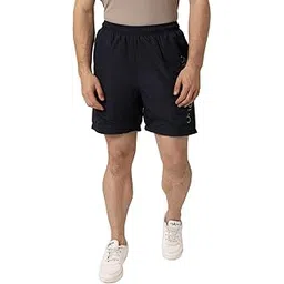 status quo Men's Solid Basic Regular Fit Slip-on Short with Side Pockets | 100% Polyester-picture-37