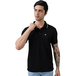 status quo Men's Solid Polo Collar Half Sleeves Regular Fit Tshirt | Polo Collar | Poly Cotton-picture-15