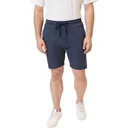 status quo Mens Solid Regular Fit Drawstring Short | 60% Cotton 40% Polyester-picture-18
