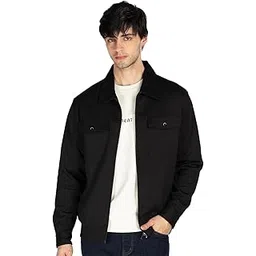 status quo Mens Solid Regular Fit Shacket-picture-39