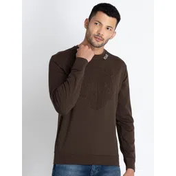 Status Quo  Self Design Cotton Pullover Sweatshirt-picture-30