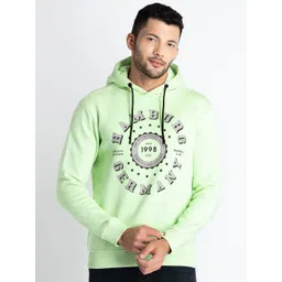 Status Quo Typography Printed Hooded Cotton Sweatshirt-image-3