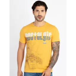 Status Quo Typography Printed Round Neck Casual T-shirt-image-34