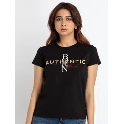 Status Quo Typography Printed T-shirt-picture-29