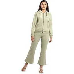 status quo Womens Solid Zipper Tracksuit-picture-26