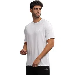 stayfit Mens Polyester Blend Dry Half Sleeves Regular Fit Round Neck Active Sportswear Gym T-Shirt for Workout-picture-29