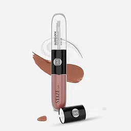 Staze 9to9 Gloss Lock 2-in-1 Liquid Lipstick | Lip Gloss For Long-lasting Fuller & Pump-up pigmented Lipstick | Transfer-proof & 12hrs long stay with Intense Color Payof f | Lightweight & Comfortable | 04 I'M Shy | 7g-picture-20