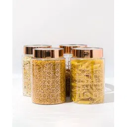 steelo Pack of 4 Plastic Con-picture-25