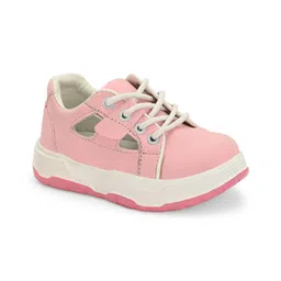 Stefens Colour Blocked Cut Out Detailed Lace Up Sneakers - Pink-picture-28