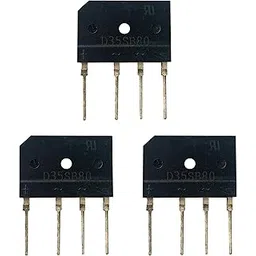 Steko {Pack of 3 Pieces) D35SB80 Single Phase 800V 35A Bridge Rectifier | Through Hole | Electronic Components | Electronic Circuit Repair-picture-11