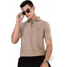 stellers Men's Premium Pique Crush Polo T-Shirt | Feather Touch Feel |Regular Fit| Odour Resistant| Anti-Static| Wrinkle Free | Quick Dry | Stretchable | Lightweight | Sweat-Proof-picture-27