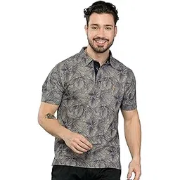 stellers Men's Premium Printed Polo T-Shirt's |Feather Touch Feel |Regular Fit| Odour Resistant| Anti-Static| Wrinkle Free | Quick Dry | Stretchable | Lightweight | Sweat-Proof-picture-15