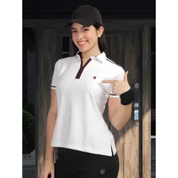 STELLERS Women Solid Polo Collar T-shirt-picture-32