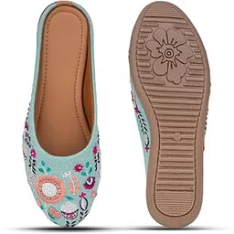 stepella “Women’s Pista Mojdi – Handcrafted Ethnic Slip-On Flats with Elegant Embroidery & Comfortable Cushion Sole”-picture-40