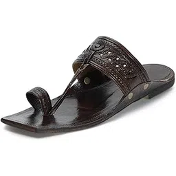 stephorn Kolhapuri Chappal for Men | Premium Leather Handmade Kolhapuri Slippers for Man | Fancy & Stylish Ethnic Chappal for Man-picture-29