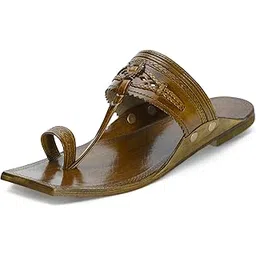 stephorn Kolhapuri Chappal for Men Original – Handmade Leather Chappal for Man & Kolhapuri Slippers for Men – Premium Leather Chappal for Man – Traditional Footwear for Everyday & Festive-picture-12